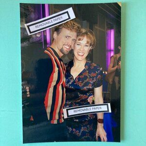 Brent Barrett & Karen Ziemba Photo 5"X7" Encores Production The Pajama Game 2002